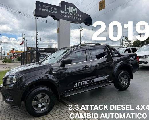 NISSAN FRONTIER 2.3 16V TURBO DIESEL ATTACK CD 4X4 AUTOMÁTICO NISSAN FRONTIER 2.3 16V TURBO DIESEL ATTACK CD 4X4 AUTOMÁTICO